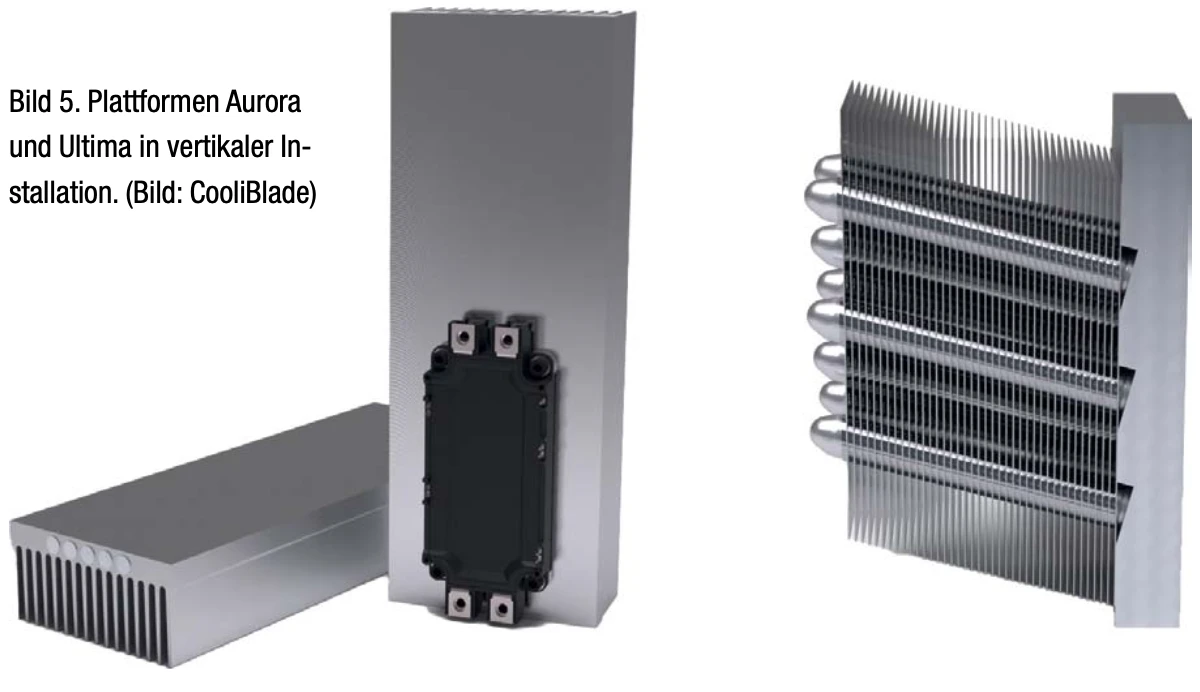 Aurora and Ultima platforms in vertical installation.